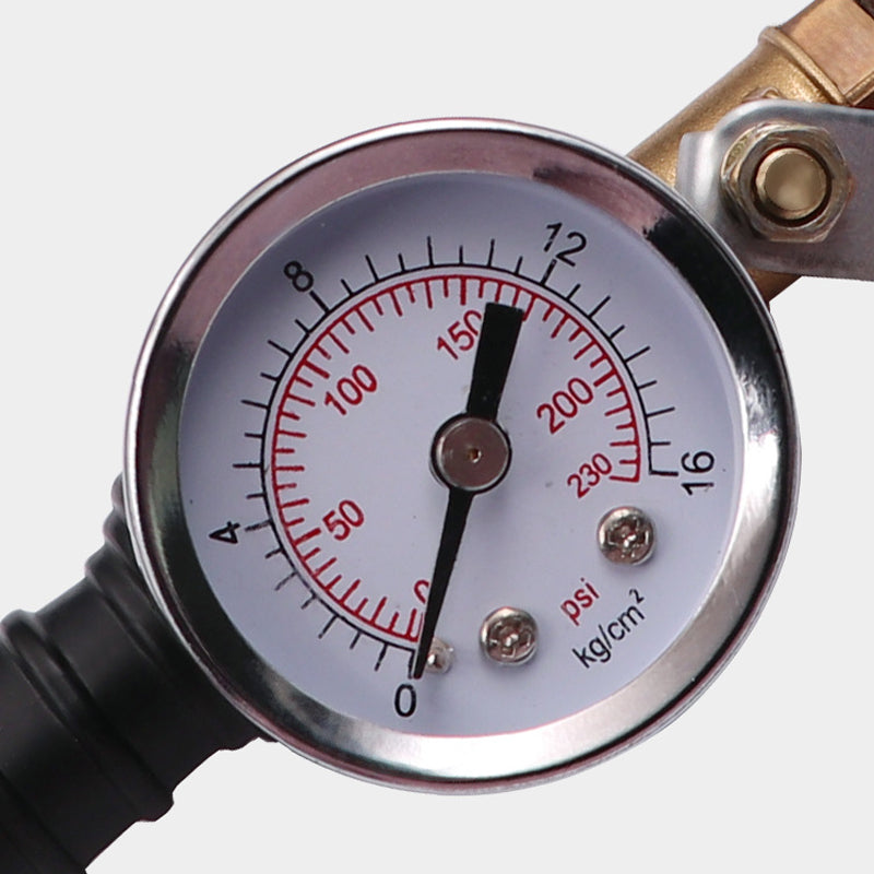 📢📢48% OFF !!!⏰ Tire Inflator Gun with Pressure Gauge for Compressor | Professional Grade with Dual Pump Head | For Cars, Motorcycles & Bicycles