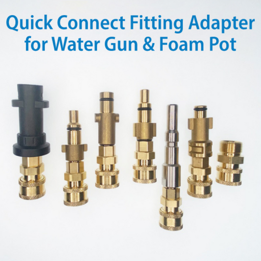 Quick Connect Fitting Adapter for Water Gun & Foam Pot