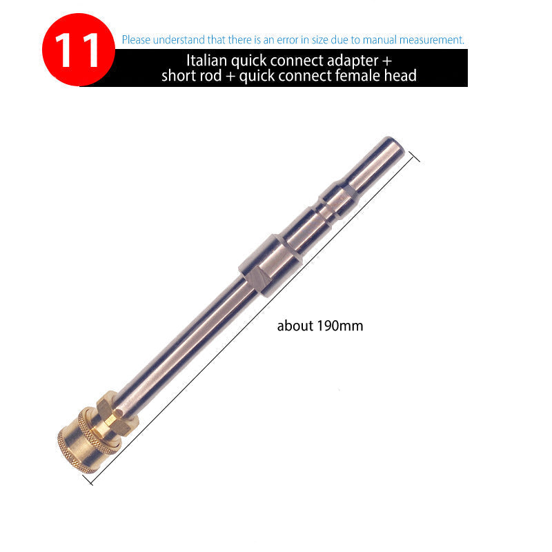 Quick Connect Fitting Adapter for Water Gun & Foam Pot