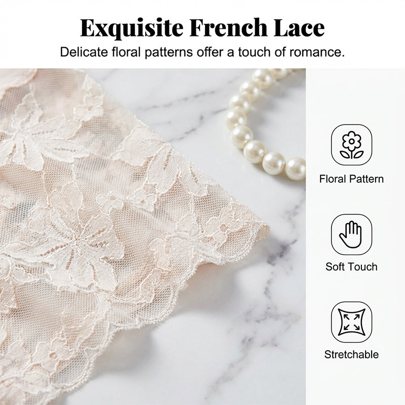 Women's Seamless Lace Underwear|Feel fresh, feel confident, every single day🏵