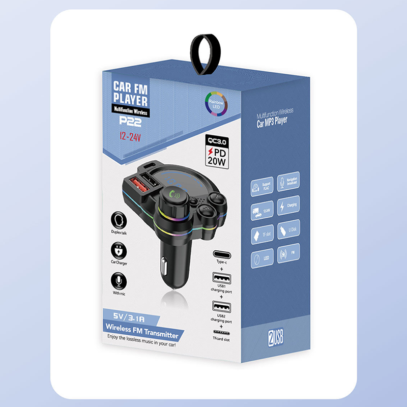 📻 55% OFF NOW! 🚗 Universal Dual-Port Car FM Bluetooth Transmitter – Wireless Music, Hands-Free Calling & Dual USB Charger 🔌