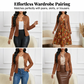 🔥🎁New 47% OFF🔥Women's Faux Suede Collarless Open Front Jacket