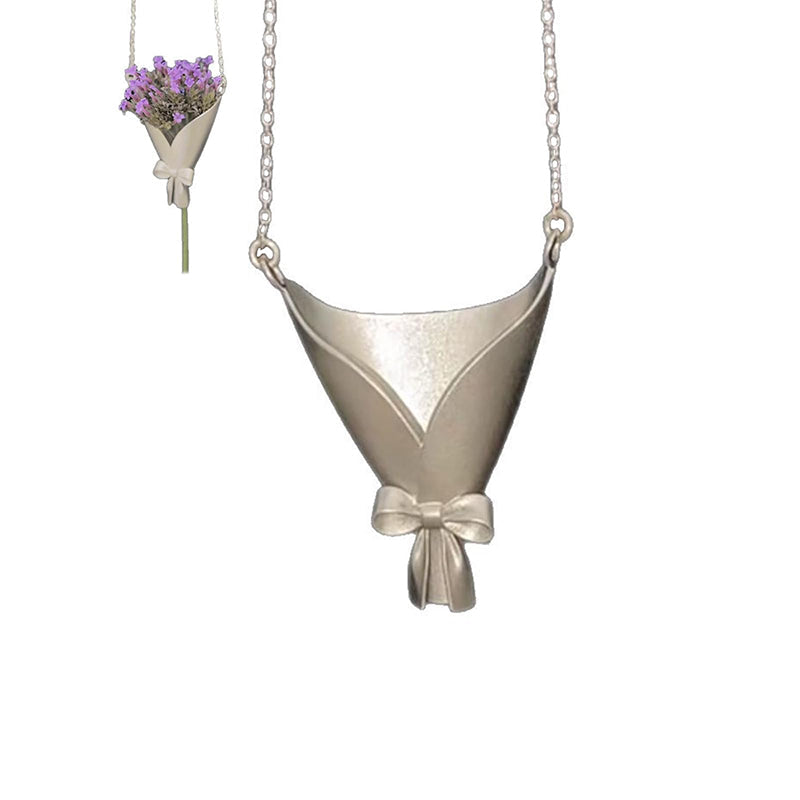 🔥MOTHER 'S DAY NEW BUY 1 GET 1 FREE ! 💐Flower Bouquet Necklace  – The romantic gift for her 💖🎁【Limited Offer】
