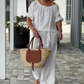 Hot Pick 50%OFF⏰Drawstring Top & Pants✨Women's Loungewear Set, Casual Daily Style