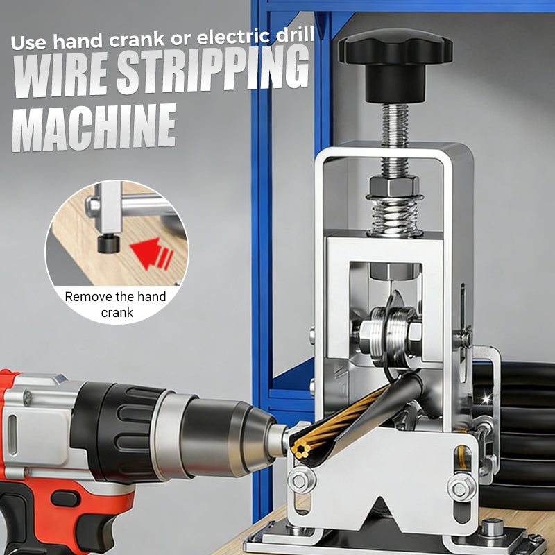 🔥35% OFF🔥Wire Stripping Machine for 1-25mm Wires