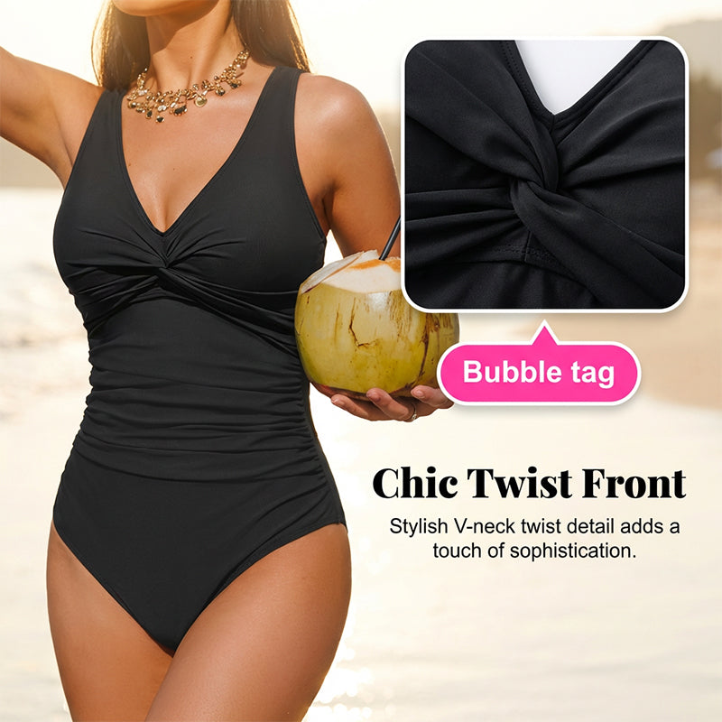👙Only £14.99 Last Day Promotion!👚Women's Tummy Control One-Piece Swimsuit🔥