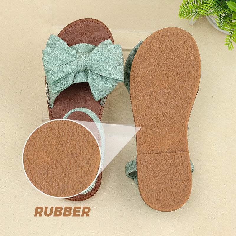 ✨ 57% OFF NOW! 👡 Women's Fashion Bow Flat Sandals
