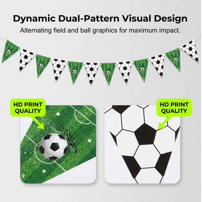 Soccer Themed Party Decorations Set