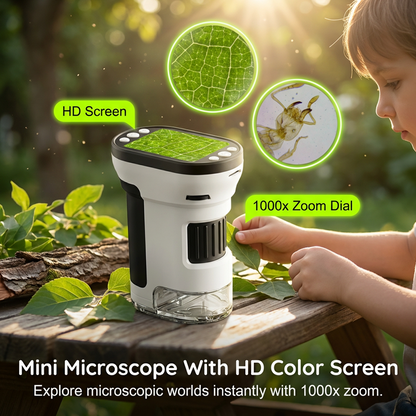 Portable Handheld Microscope for Kids