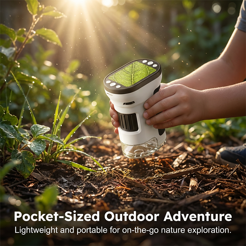 Portable Handheld Microscope for Kids