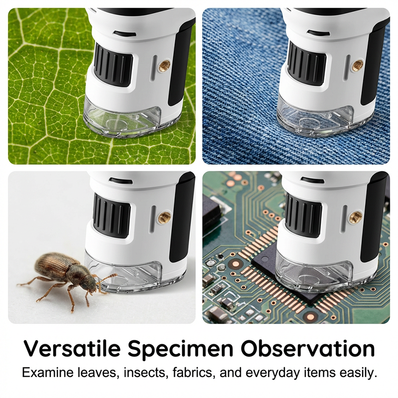 Portable Handheld Microscope for Kids