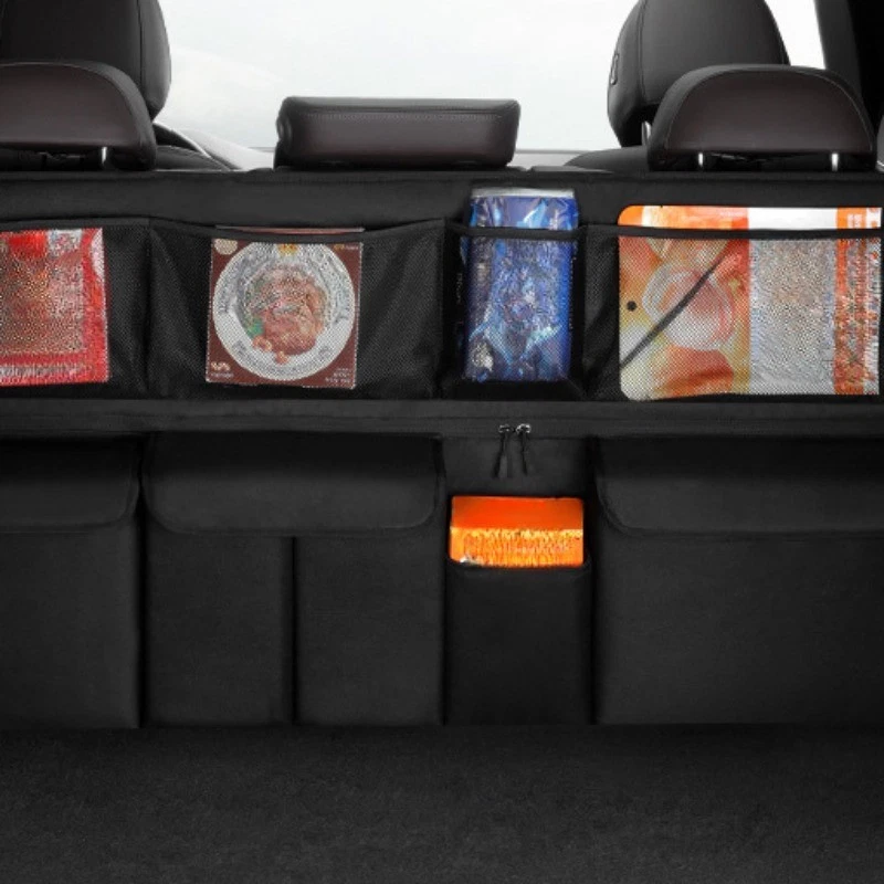📢 50% OFF! 🚗 Hanging Trunk Storage Bag – Space-Saving Car Organizer 📦✨