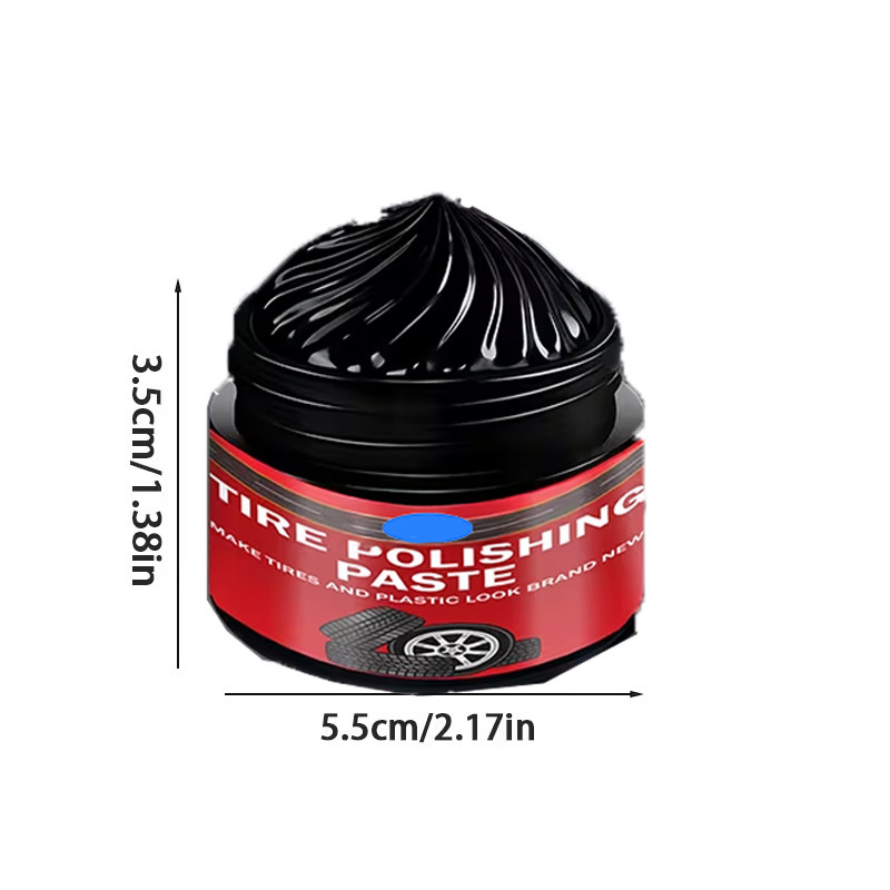 🚗LAST DAY BUY 2 GET 1 FREE! ✨ Car Tire & Plastic Trim Renewal Paste – Restores Shine, Prevents Cracking & Easy Application 🛞 2