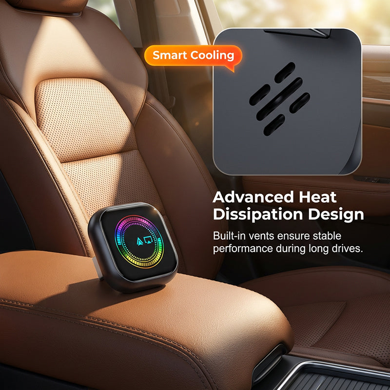 📱60% OFF NOW! 🔥【Plug and Play! Wireless Connection 🔥 2-in-1 Wireless Adapter - iPhone & Android Auto, turn your car into a smart cinema in seconds】