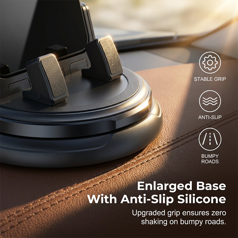 📱  2-in-1 car phone holder + parking number plate – 360° rotation, fits heavy-duty cases. 50K+ sold! 🚗✨