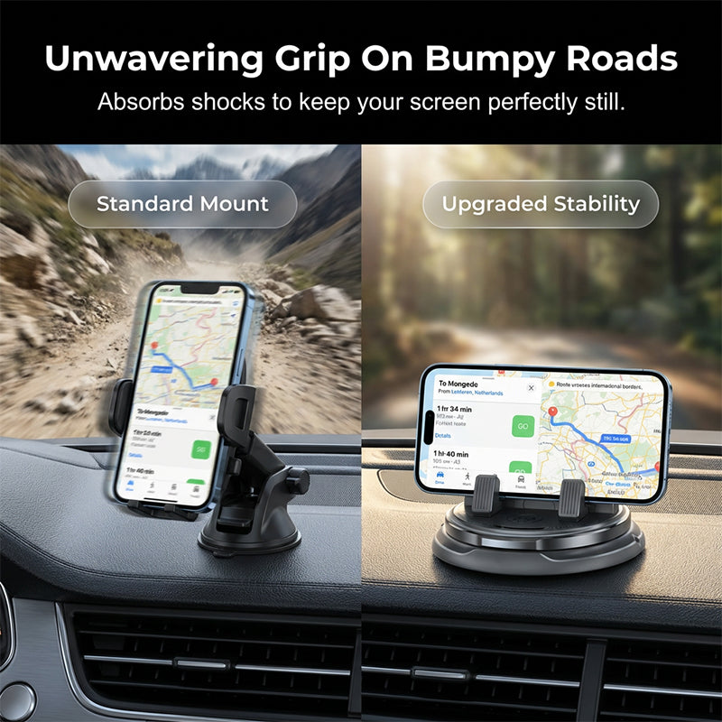 📱  2-in-1 car phone holder + parking number plate – 360° rotation, fits heavy-duty cases. 50K+ sold! 🚗✨