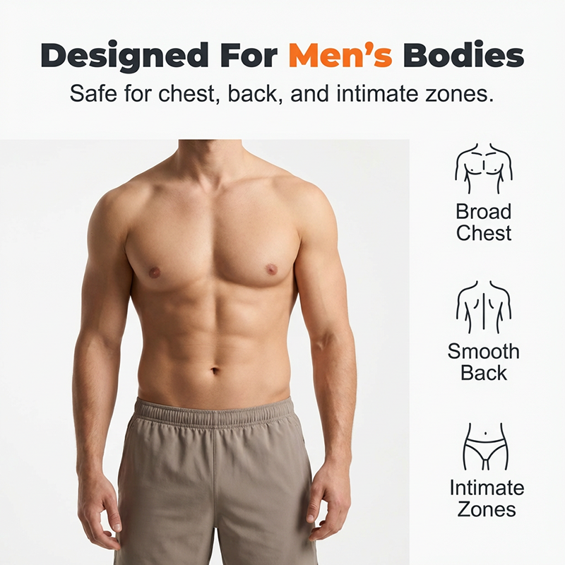 ✨ Professional Hair Removal! 🧴 Men's Intimate Hair Removal Cream! ✨