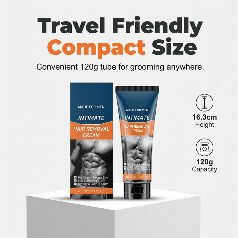 ✨ Professional Hair Removal! 🧴 Men's Intimate Hair Removal Cream! ✨