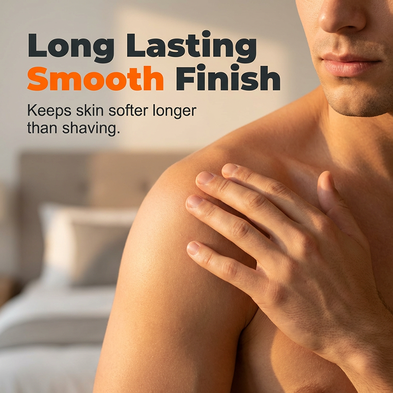 ✨ Professional Hair Removal! 🧴 Men's Intimate Hair Removal Cream! ✨