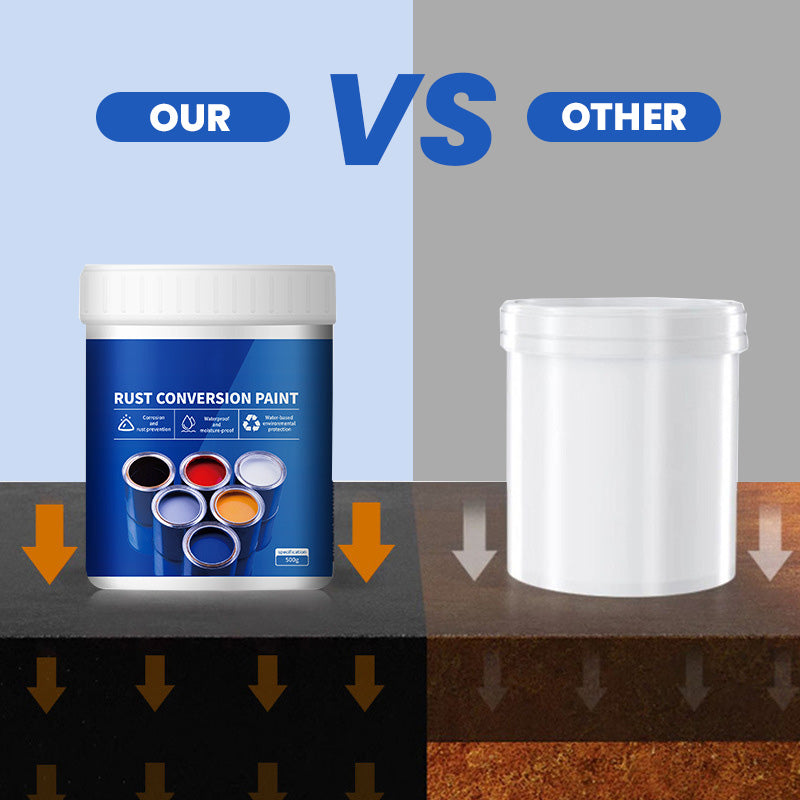🛡️ 50% OFF NOW! &Buy More Save More🎨 Weatherproof Rust Converter Paint – Turns Rust into Paintable Surface, Stops Corrosion & Blocks UV – No Sanding Needed ✨