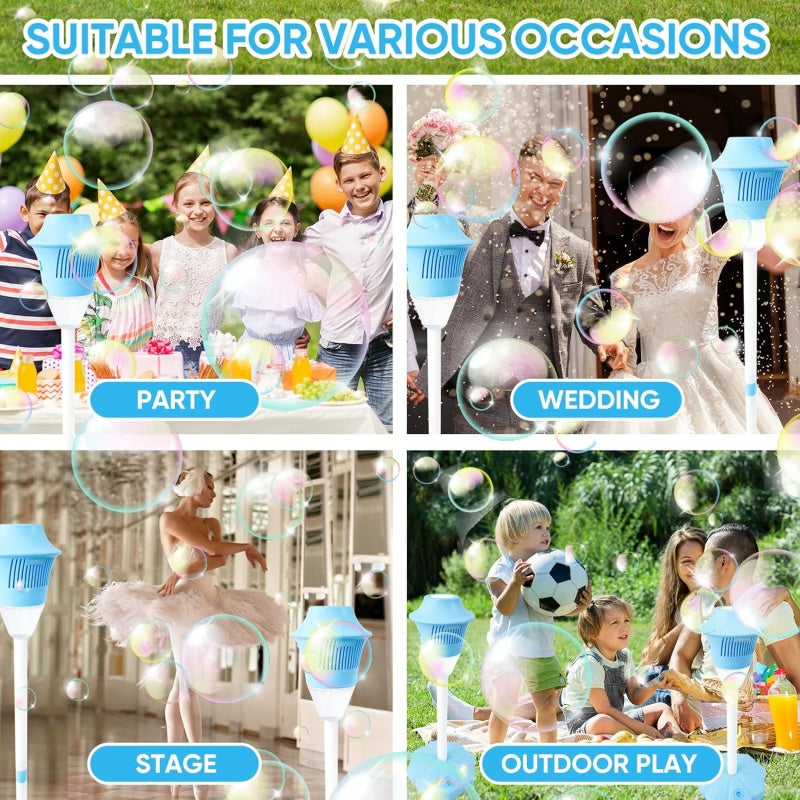 🎈40% OFF Summer Early Bird Offer ⚡ Automatic Handheld Bubble Machine for Kids – One-Touch Operation, Rich Bubbles & Portable Design