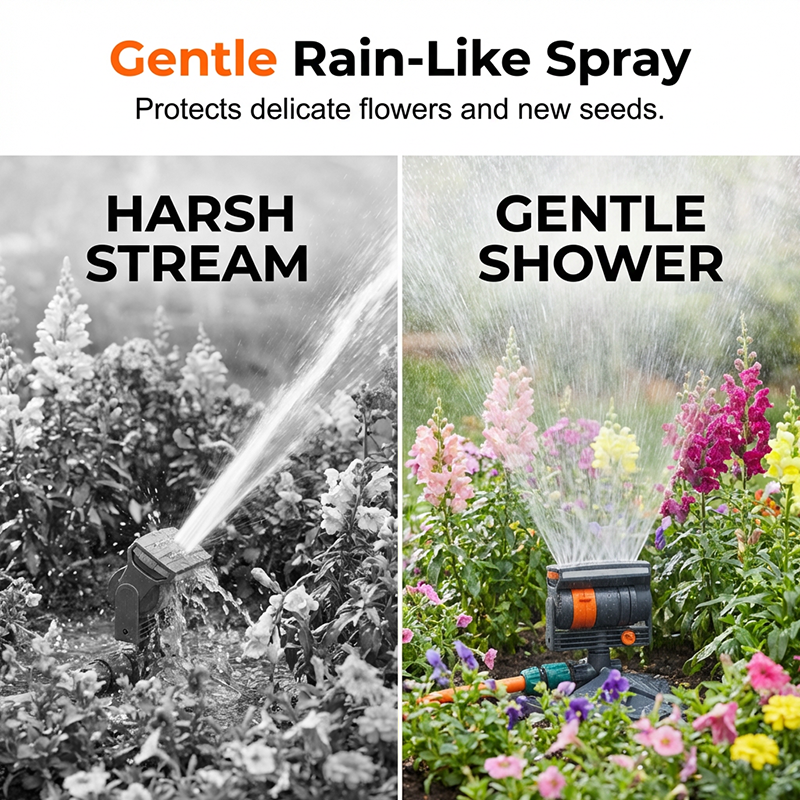 ⏳Time-Limited Special⏰Wide-Coverage Automatic Rotating Garden Sprinkler