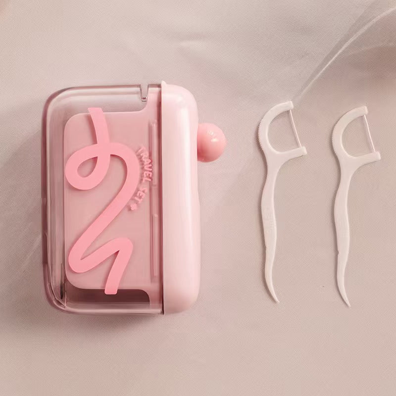 🚀Automatic Pop-Up Dental Floss Storage Dispenser