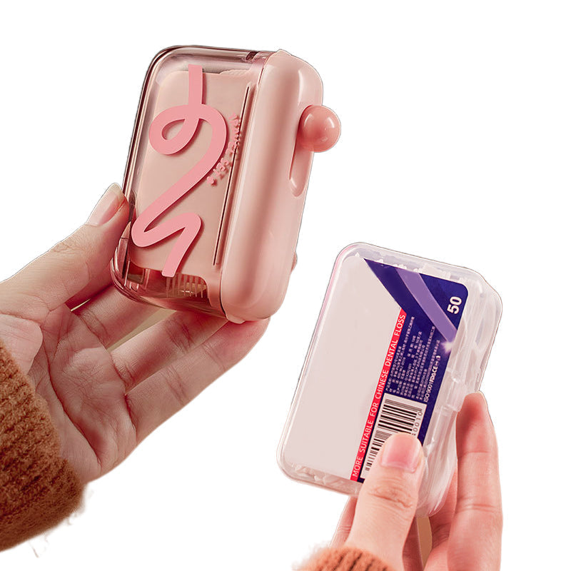 🚀Automatic Pop-Up Dental Floss Storage Dispenser