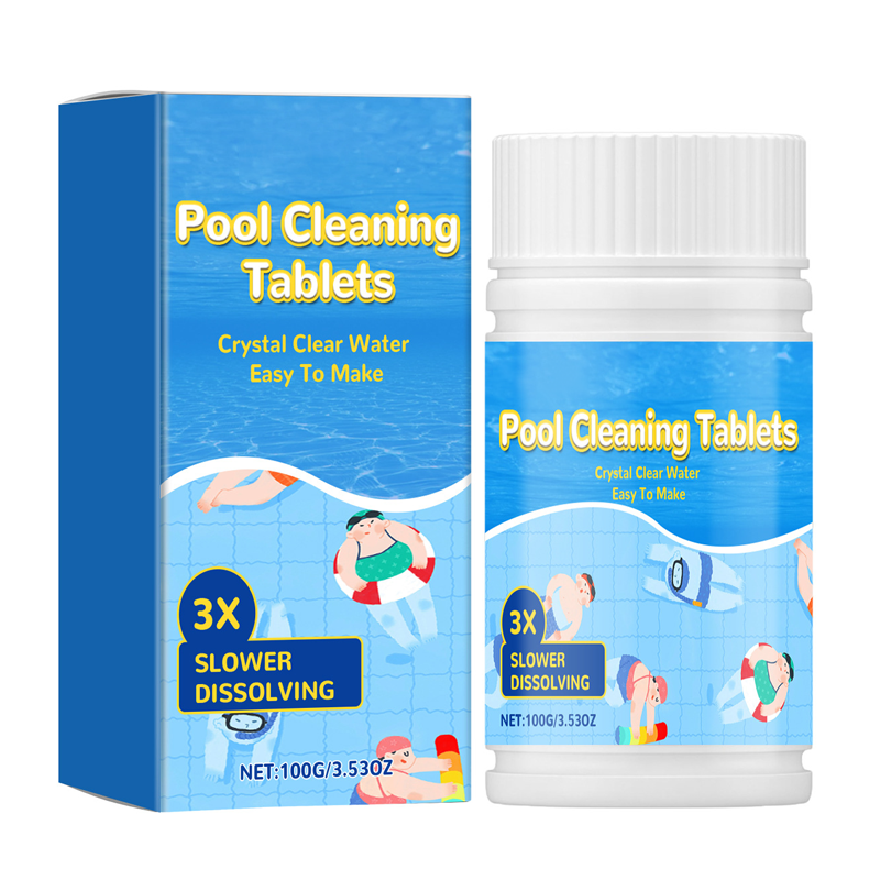 🔥Selling Fast – 50% OFF Clearance🏊‍♂️Pool Cleaning Tablets for Crystal Clear Water
