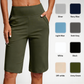 ⏰Last Day Sale 47% OFF🔥Women's High-Waist Yoga Shorts with Pockets