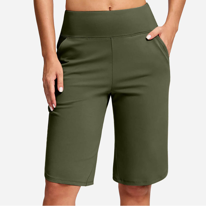 ⏰Last Day Sale 47% OFF🔥Women's High-Waist Yoga Shorts with Pockets