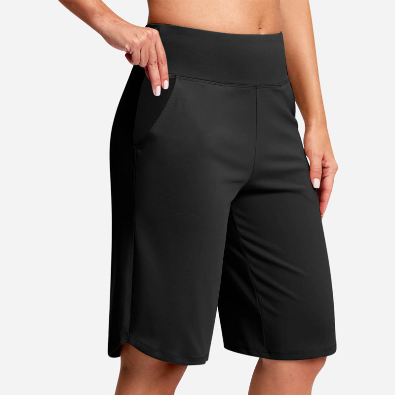⏰Last Day Sale 47% OFF🔥Women's High-Waist Yoga Shorts with Pockets