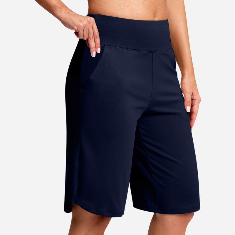 ⏰Last Day Sale 47% OFF🔥Women's High-Waist Yoga Shorts with Pockets