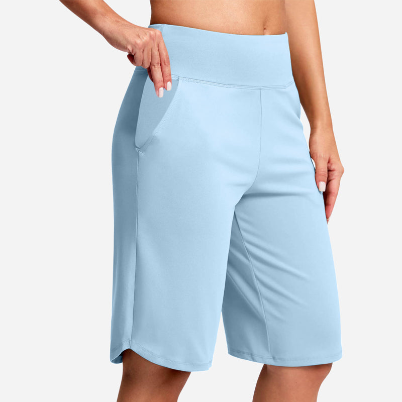 ⏰Last Day Sale 47% OFF🔥Women's High-Waist Yoga Shorts with Pockets