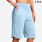 ⏰Last Day Sale 47% OFF🔥Women's High-Waist Yoga Shorts with Pockets