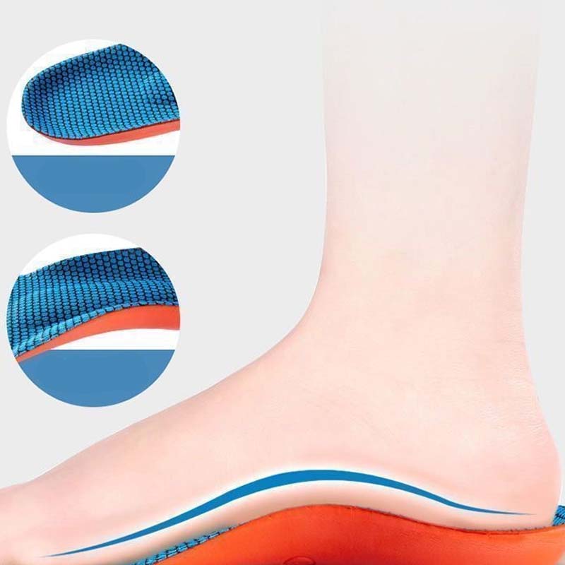 Arch Support & Shock Absorbing Insoles – Breathable, Trim to Fit, Anti-Fatigue Cushioning for Men & Women – Fits Trainers, Work Shoes & Everyday Footwear