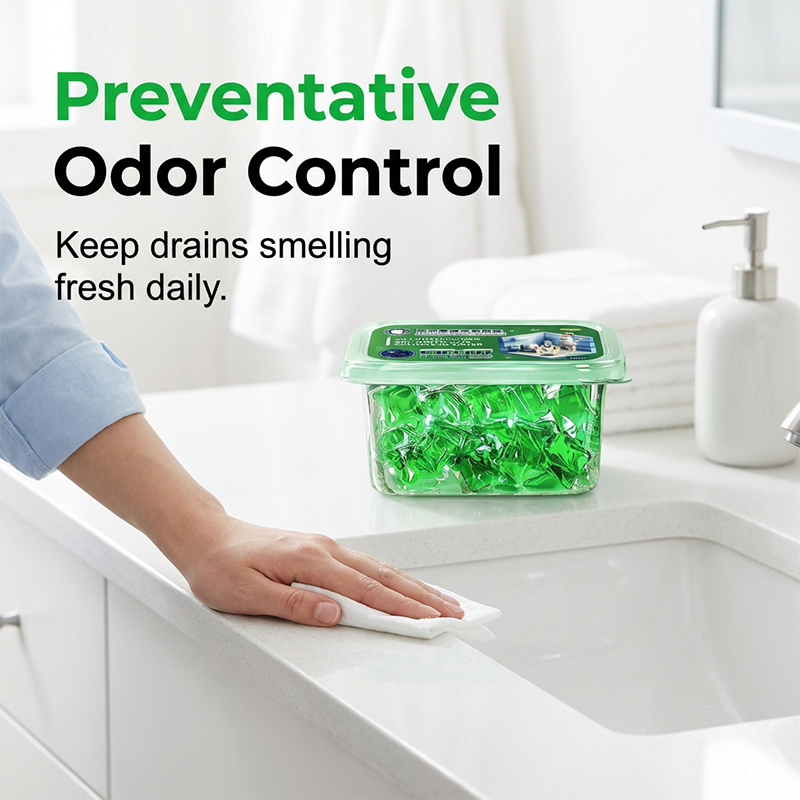 🥳2026 HOT SALE🥳💞50K+ SOLD!｜Drain Deodorizer Pods – Bio‑enzyme formula neutralizes smells at the source. Instant fresh scent, no harsh chemicals. Say goodbye to embarrassing odours. 🚰✅