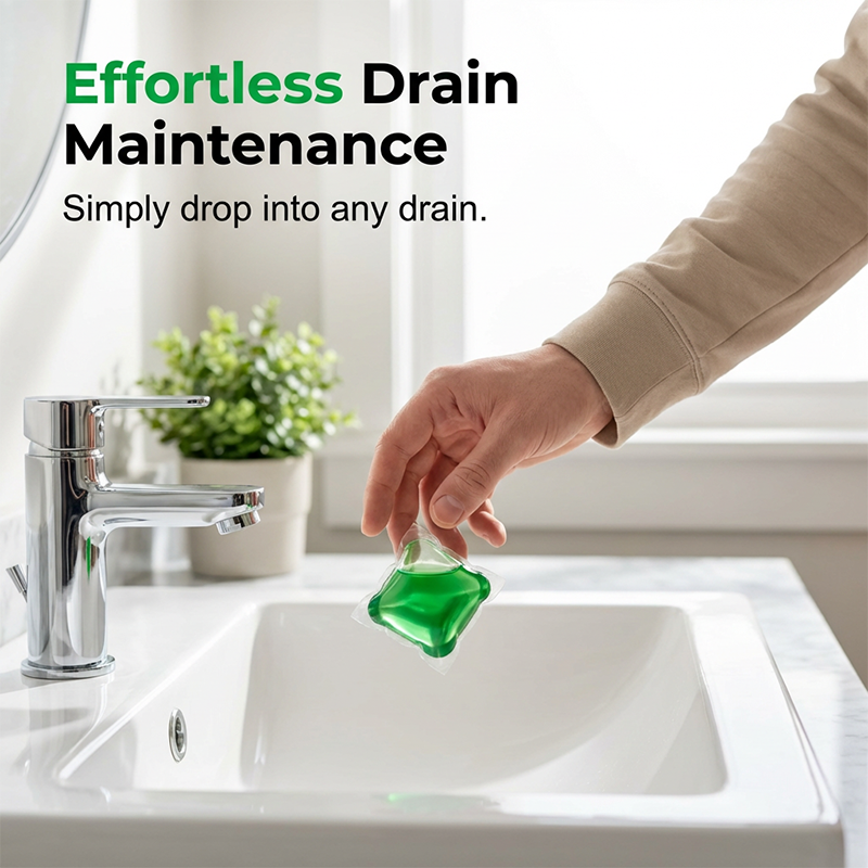 🥳2026 HOT SALE🥳💞50K+ SOLD!｜Drain Deodorizer Pods – Bio‑enzyme formula neutralizes smells at the source. Instant fresh scent, no harsh chemicals. Say goodbye to embarrassing odours. 🚰✅
