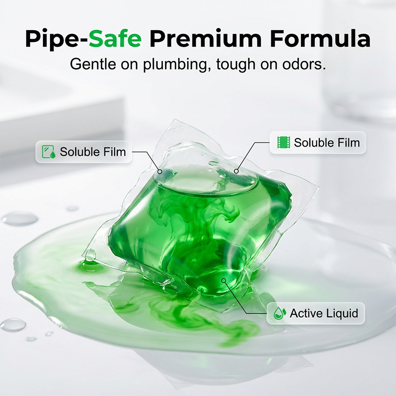 🥳2026 HOT SALE🥳💞50K+ SOLD!｜Drain Deodorizer Pods – Bio‑enzyme formula neutralizes smells at the source. Instant fresh scent, no harsh chemicals. Say goodbye to embarrassing odours. 🚰✅