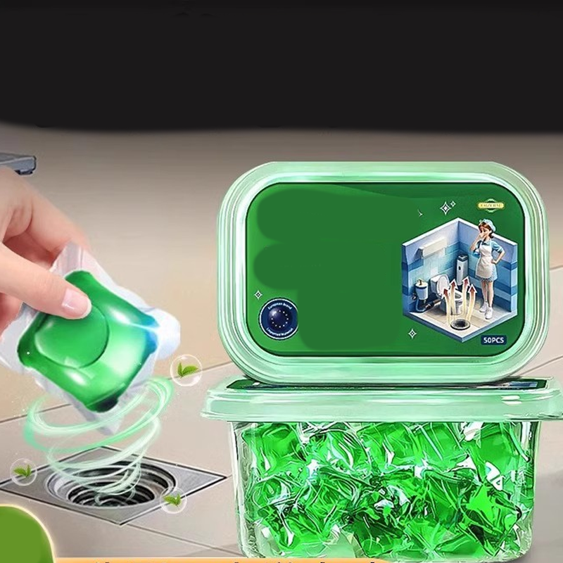🥳2026 HOT SALE🥳💞50K+ SOLD!｜Drain Deodorizer Pods – Bio‑enzyme formula neutralizes smells at the source. Instant fresh scent, no harsh chemicals. Say goodbye to embarrassing odours. 🚰✅