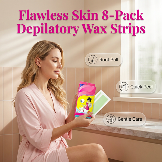 At-Home Depilatory Wax Strips