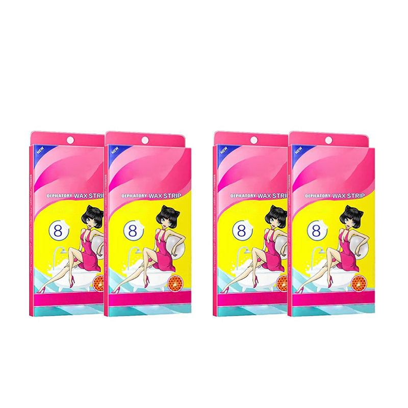 At-Home Depilatory Wax Strips