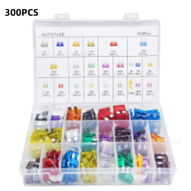 🚗 LIMITED TIME: 50% OFF! 🏆Car Fuse Assortment (300-Piece) | Micro, Mini & Standard Blade Fuses + Fuse Puller | A Must-Have for Your Vehicle