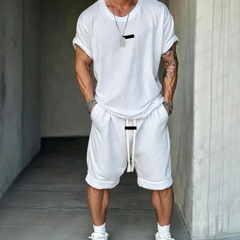 🎁New arrival 40% OFF💥Men's Casual T-Shirt & Shorts Set