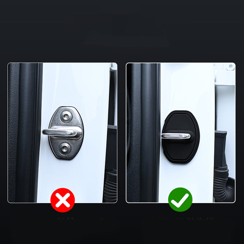 🔑🚗 50% OFF – Silicone Protective Covers for Car Door Locks | Scratch-resistant, Waterproof, Easy to Install 🛡️✨
