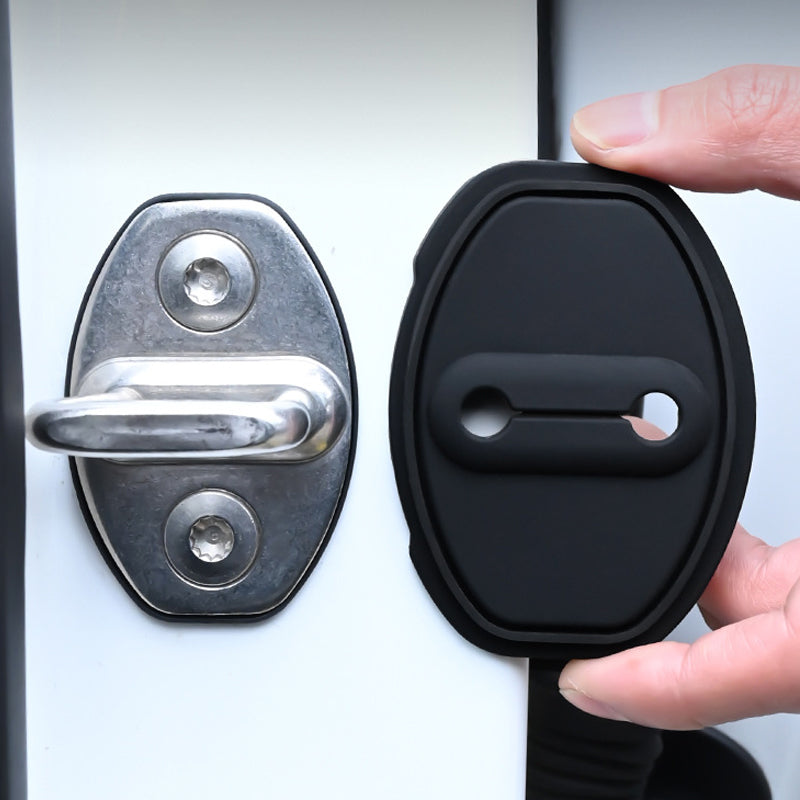 🔑🚗 50% OFF – Silicone Protective Covers for Car Door Locks | Scratch-resistant, Waterproof, Easy to Install 🛡️✨