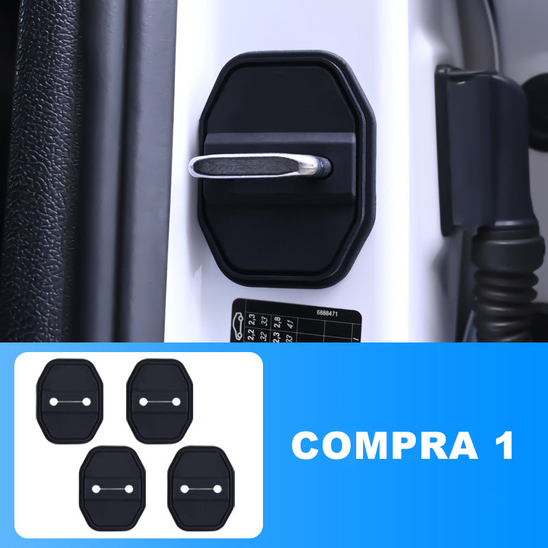 🔑🚗 50% OFF – Silicone Protective Covers for Car Door Locks | Scratch-resistant, Waterproof, Easy to Install 🛡️✨