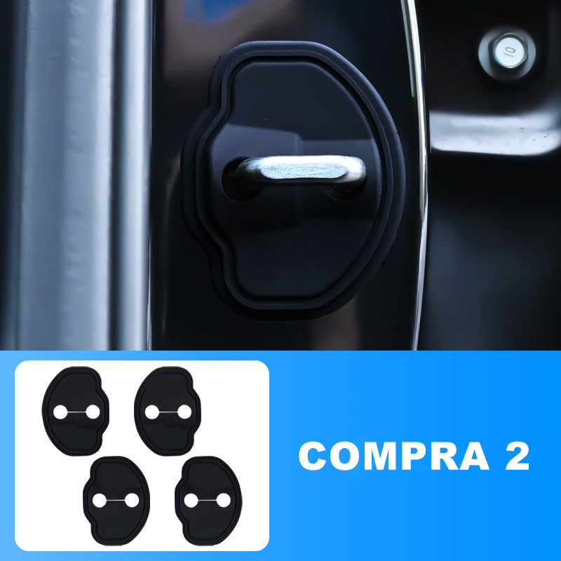🔑🚗 50% OFF – Silicone Protective Covers for Car Door Locks | Scratch-resistant, Waterproof, Easy to Install 🛡️✨