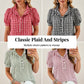 🔥 HOT SALE 49%👚 Women's Casual Ruffled Puff Sleeve Top