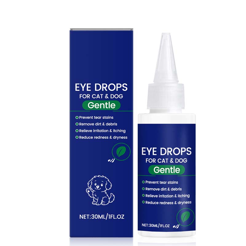 🥳2026 HOT SALE🥳💞50K+ SOLD!🧴💧 50% OFF! Gentle Pet Eye Drops – Portable & easy to use. Prevents tear stains, washes away debris. For dogs & cats.🛡️🌿